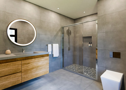 Grey Bathroom Tiles